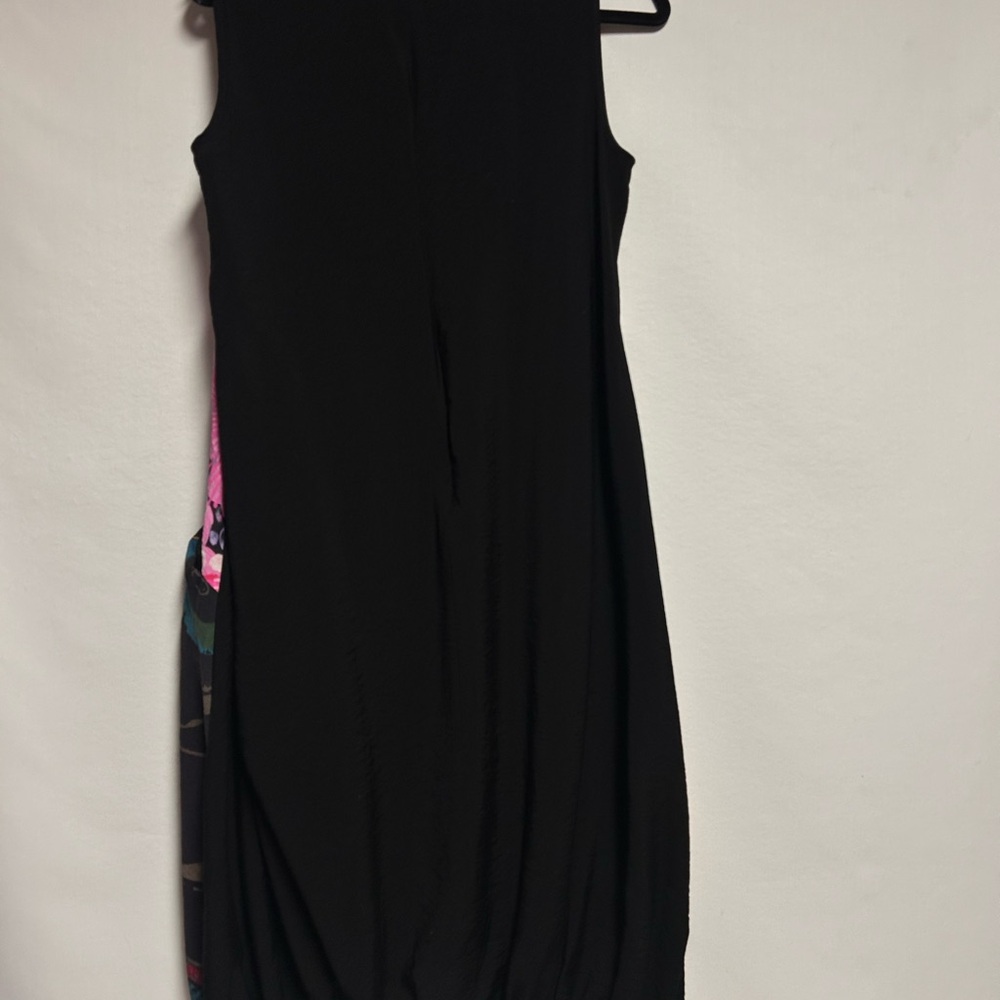 Vibrant Multicolor Sleeveless Midi Dress - Picture 8 of 12